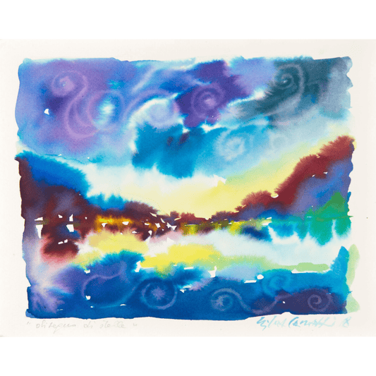 Acquerello "Disegno di StelleII"