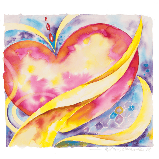 Acquerello "Heart Therapy"