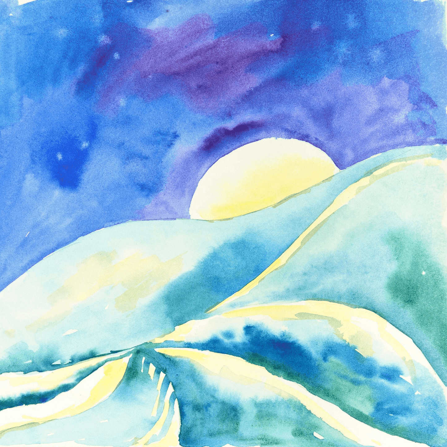 Acquerello "Luna"