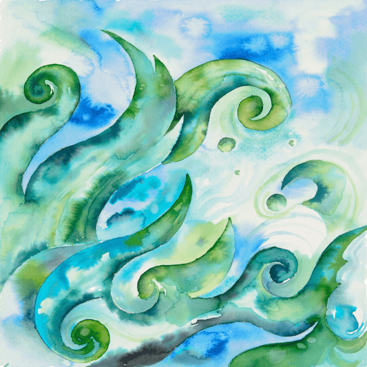 Acquerello "Onde"