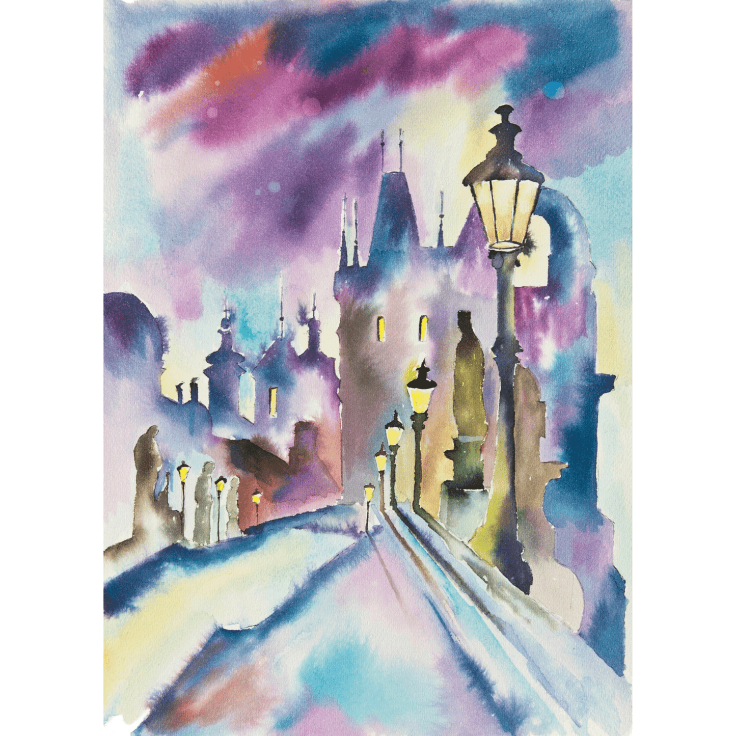Acquerello "Praga"