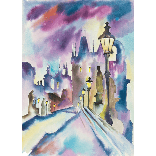 Acquerello "Praga"