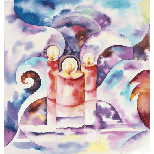 Acquerello "Preghiera"