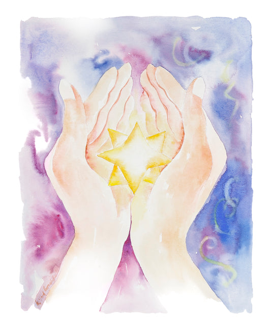 Acquerello "Nelle tue Mani"