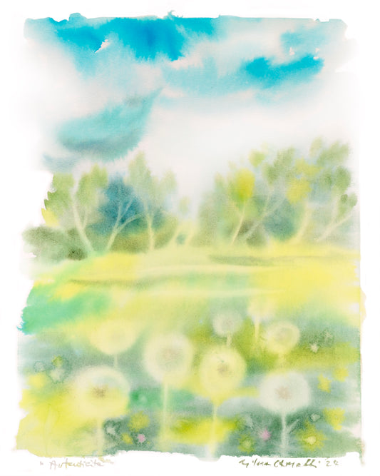 Acquerello "Autenticità"