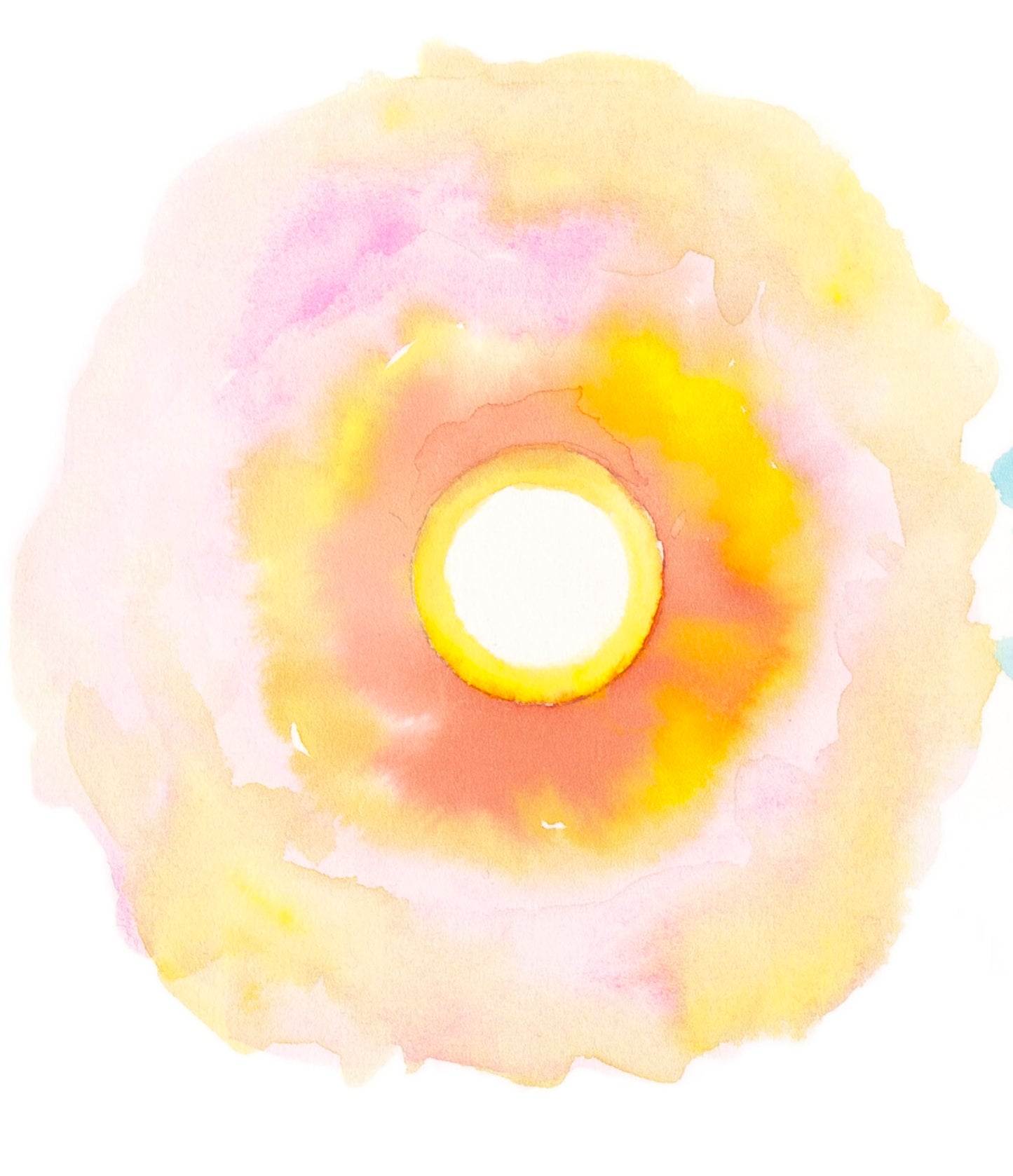 Acquerello "Mi espando verso il Sole"