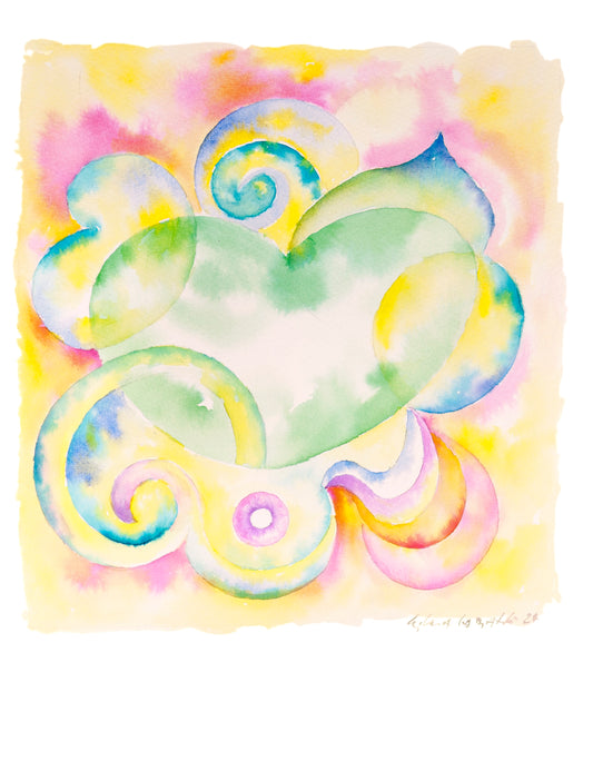 Acquerello "Sinfonia di Sincronicità"