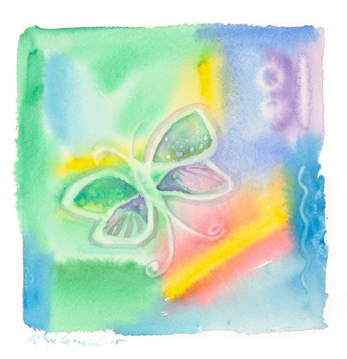 Acquerello "Wingprinting"