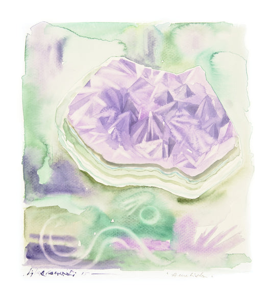 Acquerello "Ametista"